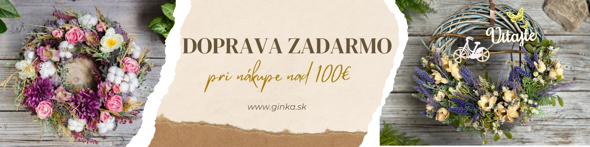 Doprava zadarmo nad 100 eur